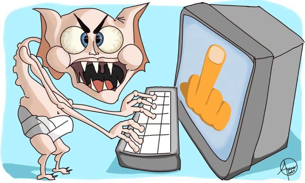 how to deal with online trolls